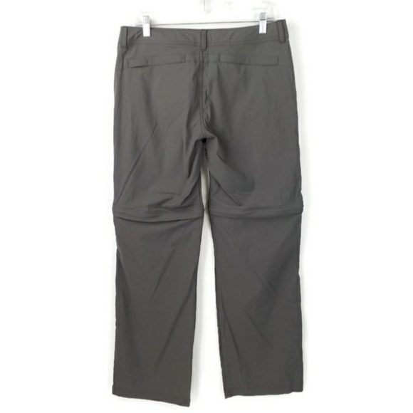 Gander Mountain Guide Series Gray Convertible Outdoor Hiking Pants Womens 10 - Picture 2 of 15